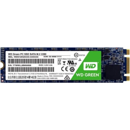 WD Green SSD M.2 480GB WESTERN DIGITAL