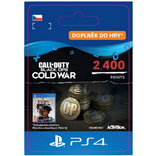 Call of Duty: Black Ops Cold War 2400 Points (PS4) Activision