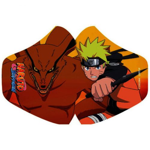 Rouška Naruto - Naruto & Kurama Heo