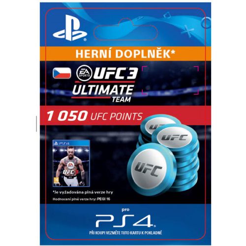 EA SPORTS UFC 3 - 1050 UFC POINTS (PS4) EA