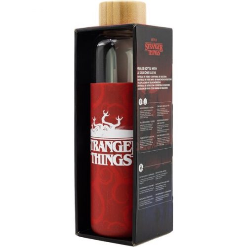 Skleněná láhev s návlekem - Stranger Things 580 ml Paladone