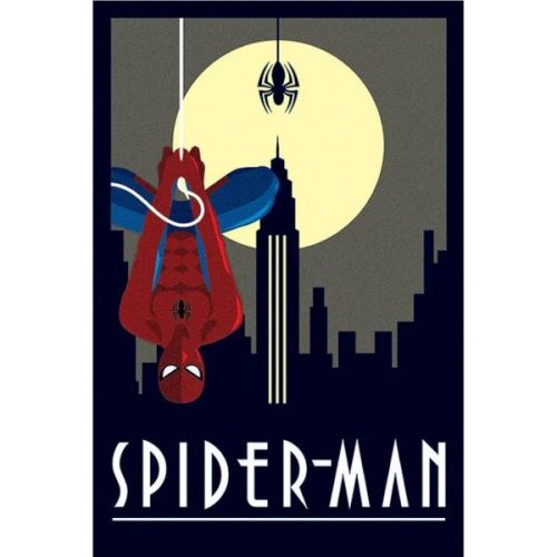 Plakát Marvel Deco - Spider-Man Hanging 024 Europosters