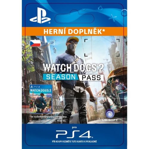 Watch Dogs 2 - Season Pass (PS4) Ubisoft