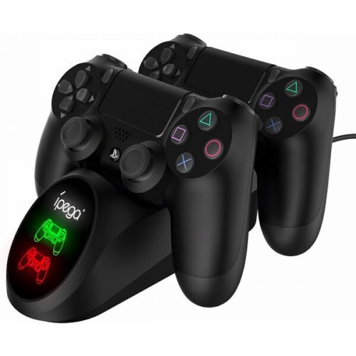 iPega dvojitý nabíjecí dok pro PS4 ovladače iPega