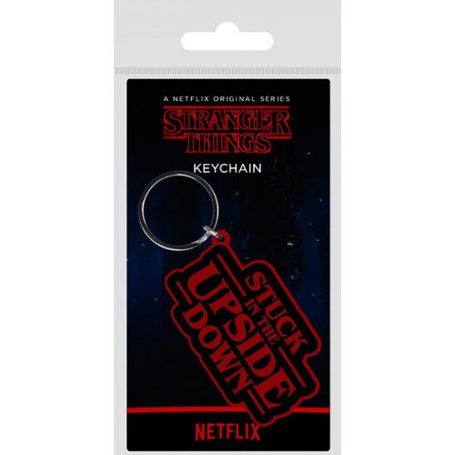 Klíčenka gumová Stranger Things (Stuck in The Upside Down) Epee