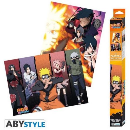 Plakát 2x Naruto Shippuden - Groups Abysse Corp