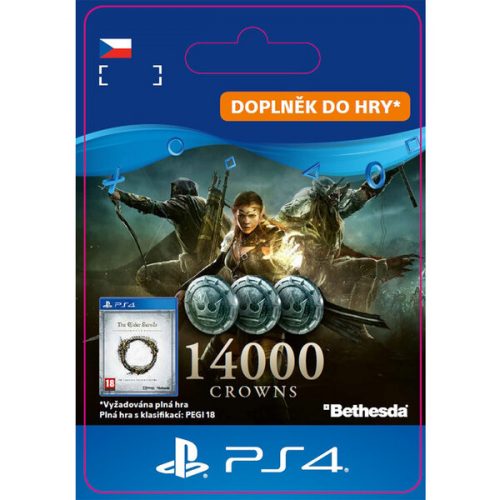 The Elder Scrolls Online: 14000 Crowns (PS4) Bethesda