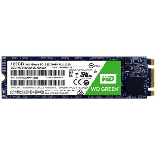 WD Green SSD M.2 120GB WESTERN DIGITAL