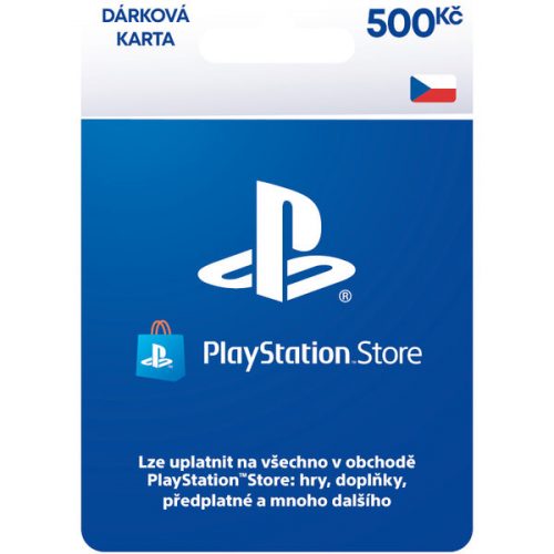 PlayStation Store - Dárková karta 500 Kč Sony