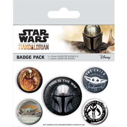 Set odznaků Mandalorian ADC Blackfire