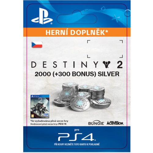 Destiny 2 - 2000 (+300 Bonus) Silver (PS4) Bungie