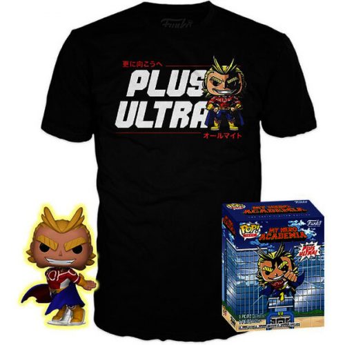 Funko POP! & Tee Box My Hero Academia - All Might S (Exclusive) Funko