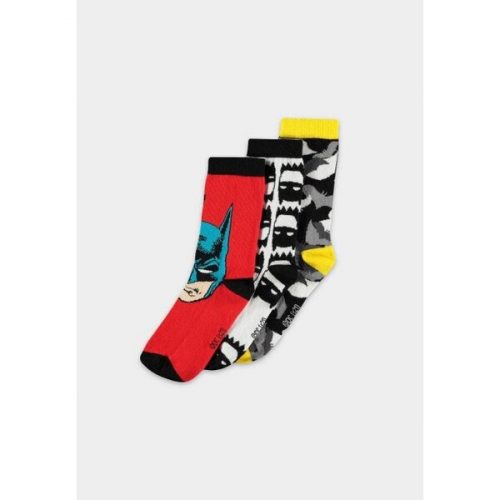 Ponožky Batman - Crew 39/42 (3 pack) Difuzed