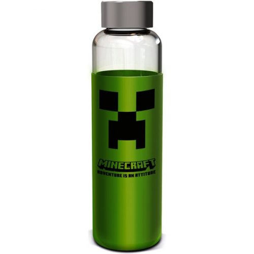 Skleněná láhev s návlekem 585 ml - Minecraft Epee