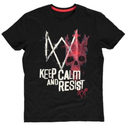 Tričko Watch Dogs: Legion - Keep Calm And Resist XXL Difuzed