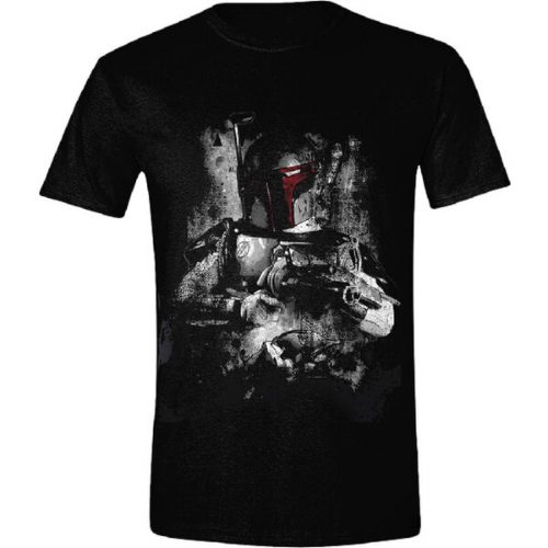 Tričko Star Wars - Boba Fett Distressed S TimeCity