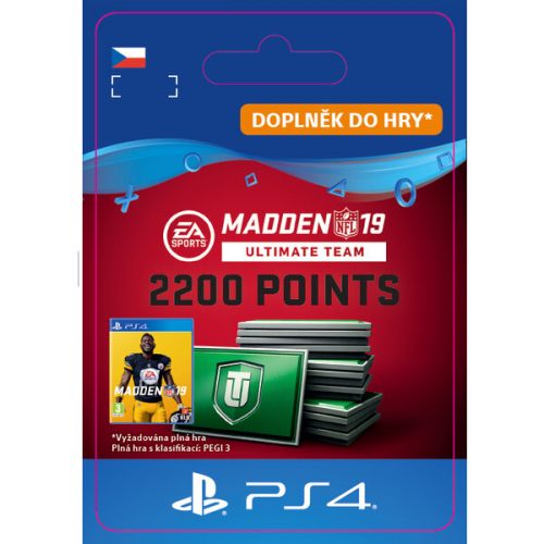 Madden NFL 19 Ultimate Team 2200 Points Pack (PS4) EA