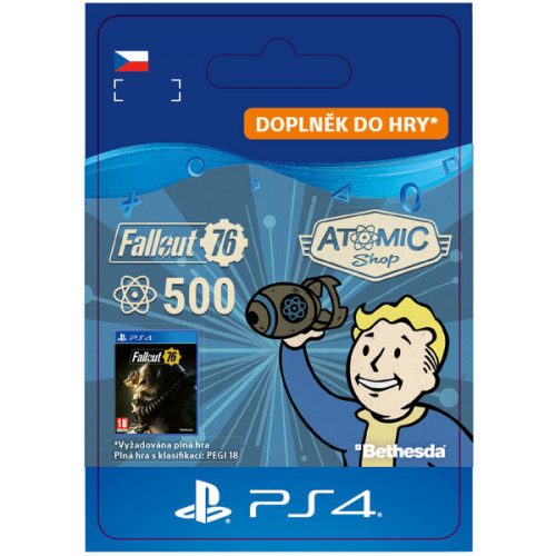 Fallout 76: 500 Atoms (PS4) Bethesda