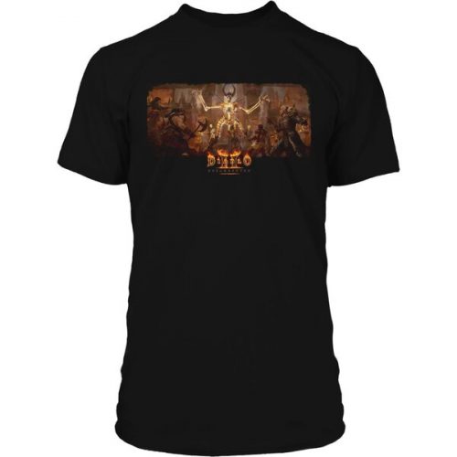 Tričko Diablo II: Resurrected Drawn To Hatred Premium XL Jinx