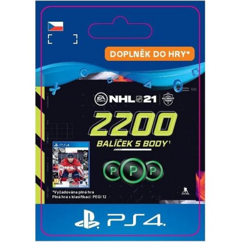 NHL 21 Points Pack 2200 (PS4) EA