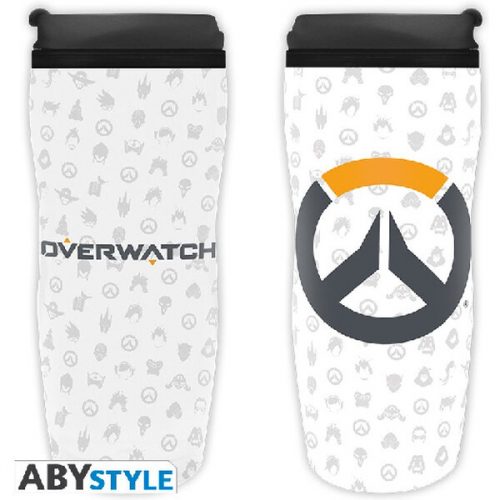 Hrnek cestovní - Overwatch - Logo Europosters