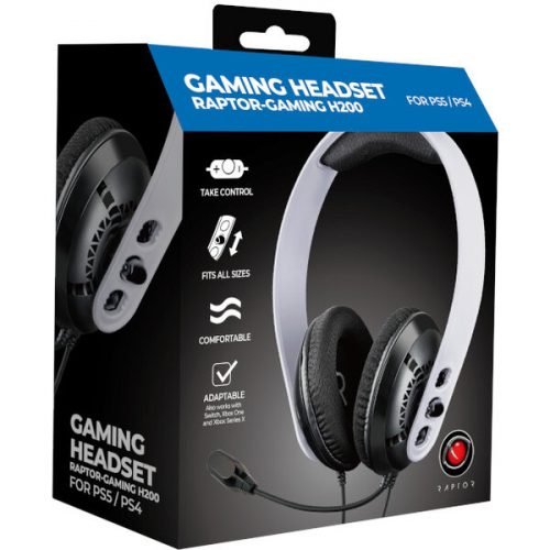 RAPTOR Gaming Headset H200 White RAPTOR