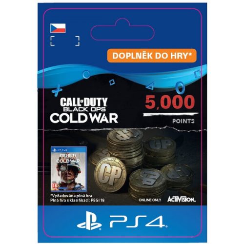 Call of Duty: Black Ops Cold War 5000 Points (PS4) Activision