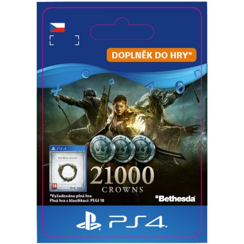 The Elder Scrolls Online: 21000 Crowns (PS4) Bethesda