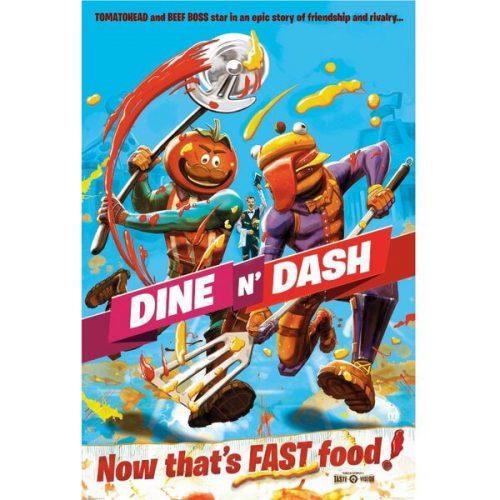 Plakát Fortnite - Dine and Dash 051 Europosters