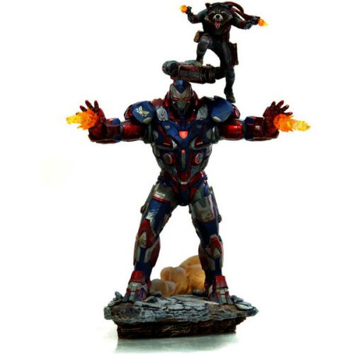 Soška Iron Studios - Iron Patriot & Rocket BDS Art Scale 1/10 - Avengers: Endgame Iron Studios