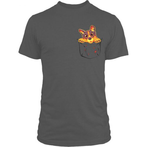Tričko World of Warcraft Molten Corgi In My Pocket Premium M Jinx