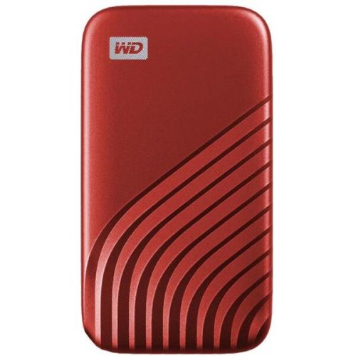 WD My Passport externí SSD 1TB červený WESTERN DIGITAL