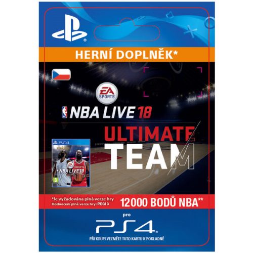 NBA LIVE 18 ULTIMATE TEAM - 12000 NBA POINTS (PS4) EA