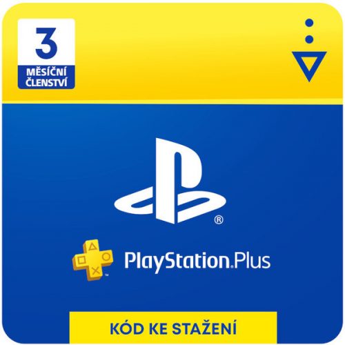 PlayStation Plus 3 měsíce - Dárková karta Sony