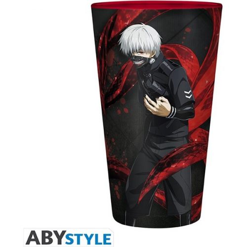 Sklenice Tokyo Ghoul - Kaneki and Mask 400 ml Abysse Corp