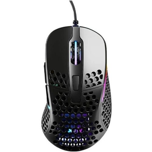 XTRFY Gaming Mouse M4 RGB herní myš černá xtrfy