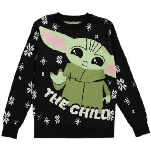 Vánoční svetr The Mandalorian - The Child M Difuzed