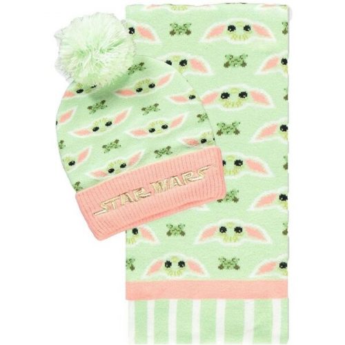 Dárkový set čepice a šála - The Mandalorian (dámský) Difuzed