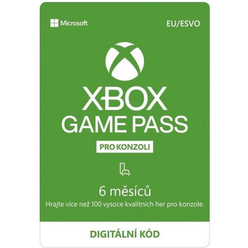Microsoft Xbox Game Pass pro konzole 6 měsíců Microsoft