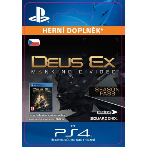 Deus Ex: Mankind Divided - Season Pass (PS4) Square Enix