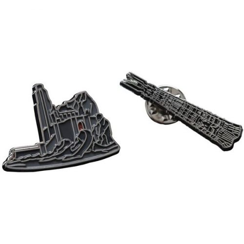 Set odznaků Lord of the Rings - Helms Deep and Orthanc FS Holding
