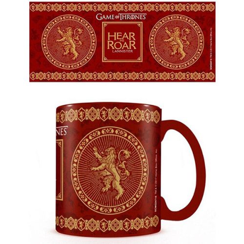 Hrnek teplem měnící barvu - Game Of Thrones - Lannister Europosters