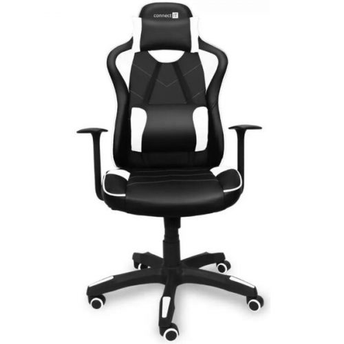 CONNECT IT LeMans Pro herní křeslo bílé Connect IT