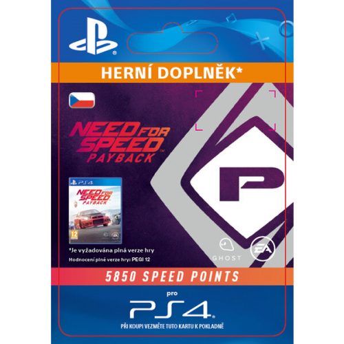 Need for Speed Payback - 5850 Speed Points (PS4) EA