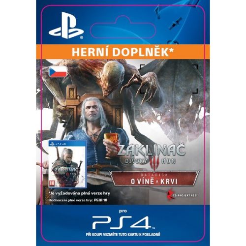Zaklínač 3: Divoký Hon - O víně a krvi (PS4) Activision