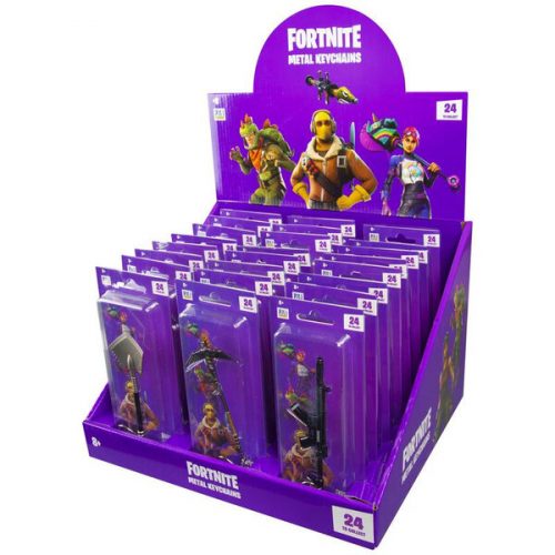 Kovová 3D klíčenka Fortnite 12cm ADC Blackfire