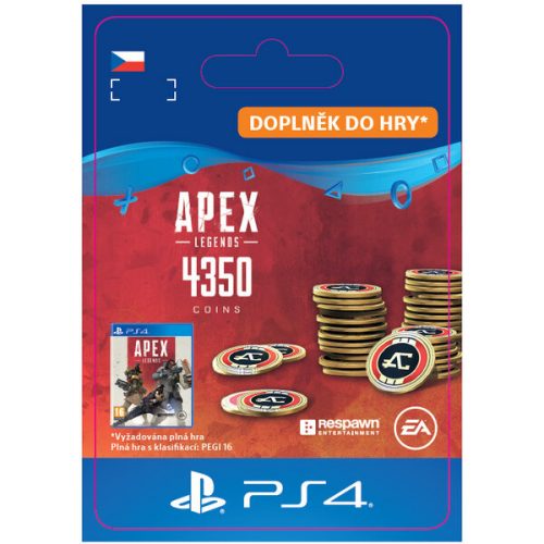 Apex Legends - 4000 (+350 Bonus) Apex Coins (PS4) EA