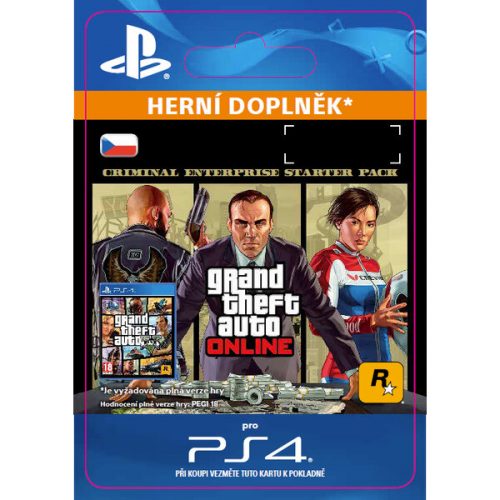 GTA Online: Criminal Enterprise Starter Pack (PS4) Rockstar Games