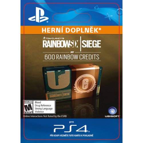 Tom Clancy's Rainbow Six Siege: 600 Rainbow Credits (PS4) Ubisoft