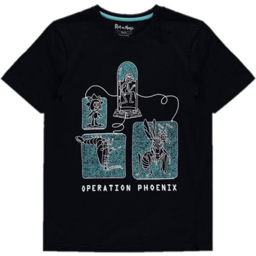 Tričko Rick & Morty - Operation Phoenix XXL Difuzed